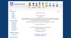 Desktop Screenshot of lnfsannicolas.com.ar